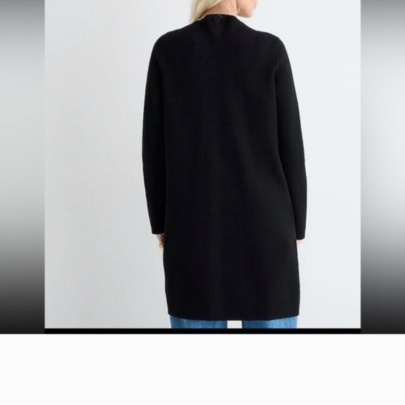 J. Crew Black Women's Cardigan Sweater/Blazer - Picture 5 of 9